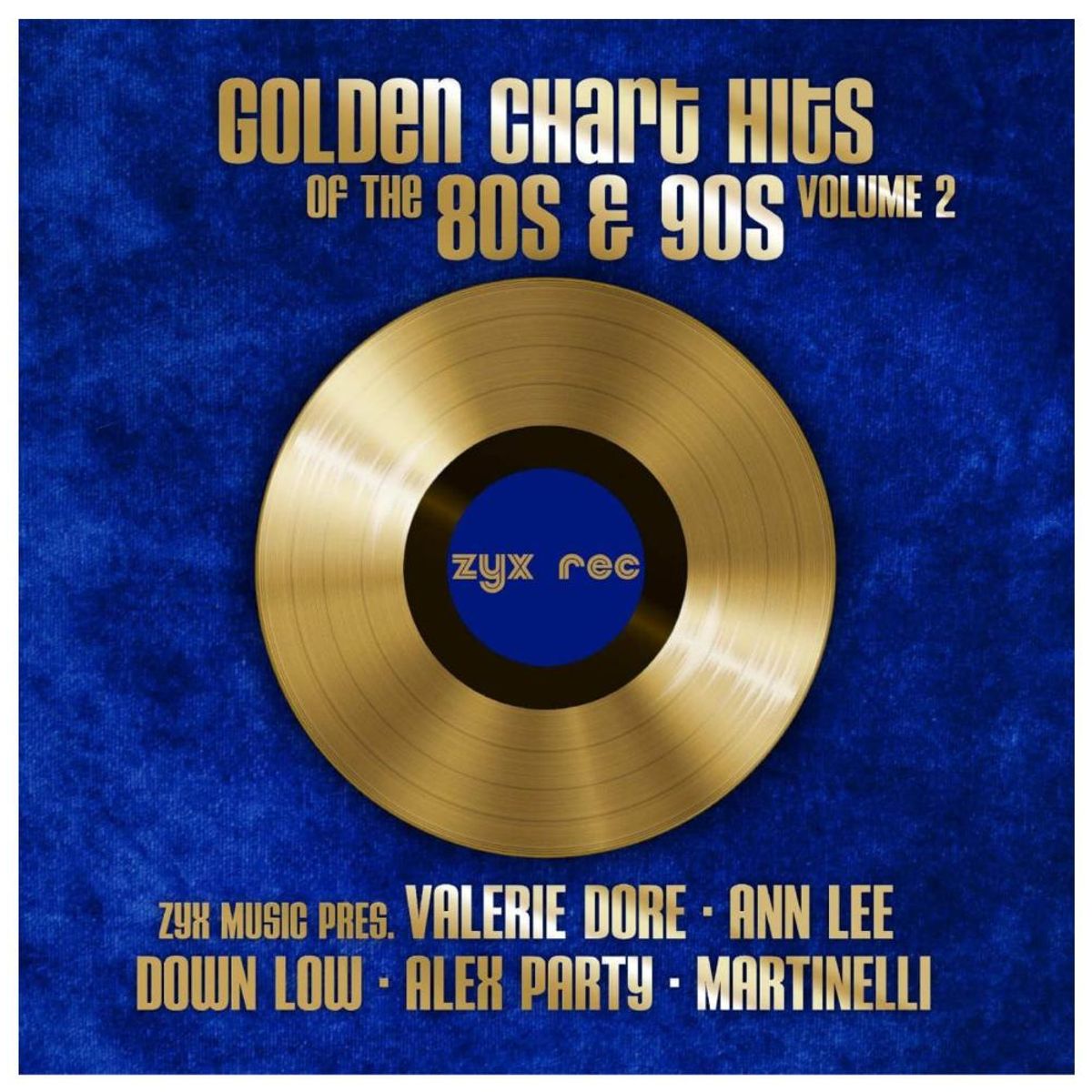 HITWAY MUSIC - GOLDEN CHART HITS OF THE 80S  90S - VOL2 - VINILO HITWAY