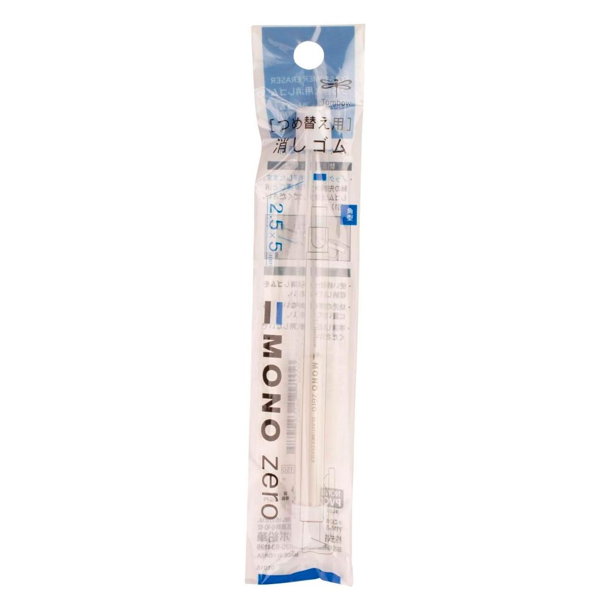 TOMBOW - Repuesto Tombow Mono Zero Goma - 2.5 mm (Rectangular)