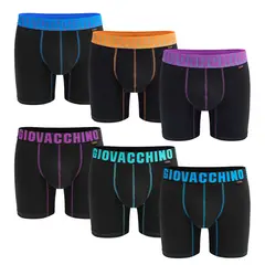 GIOVACCHINO - Pack de 6 Boxer Medio Algodón Hombre