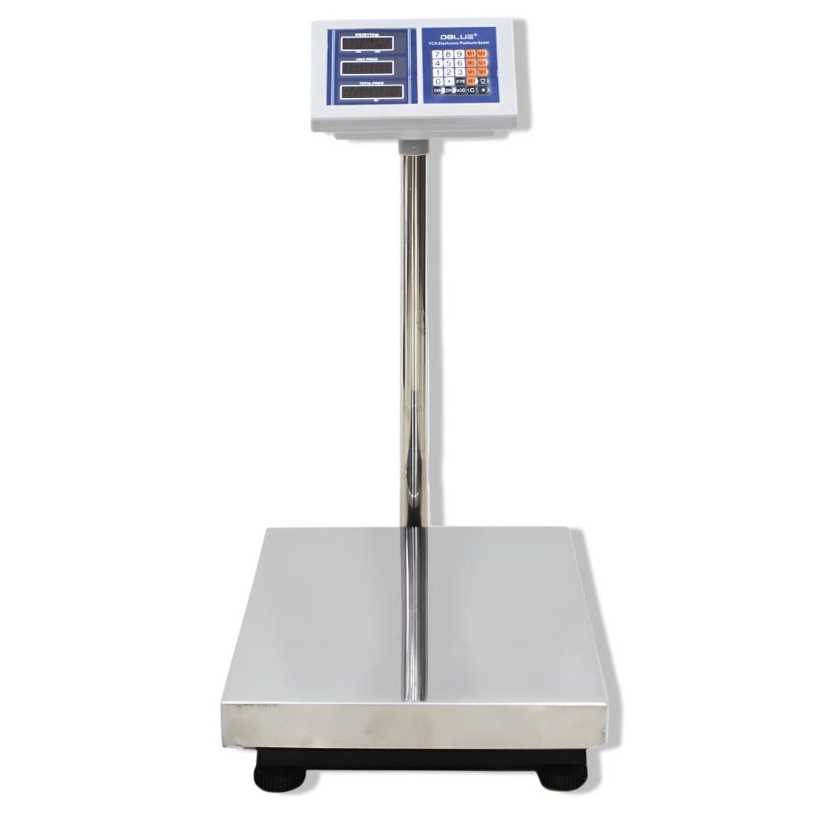 DBLUE - Pack de 2 Balanzas Digitales con Brazo Hasta 300 KG DBPDWS41