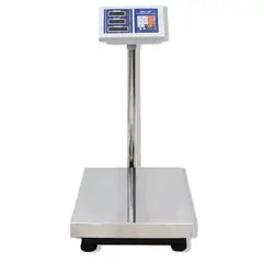 DBLUE - Pack de 2 Balanzas Digitales con Brazo Hasta 300 KG DBPDWS41 - Gris
