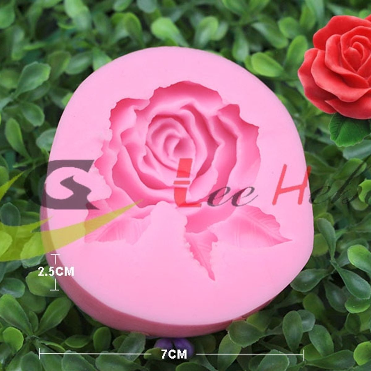 GENERICO - Molde Para Fondant Silicona Forma Rosas