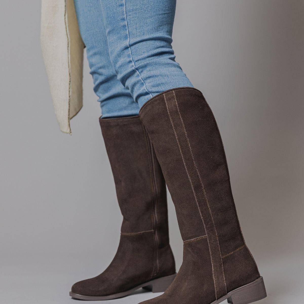 DEGAS - Bota Cuero Dinora Café DEGAS