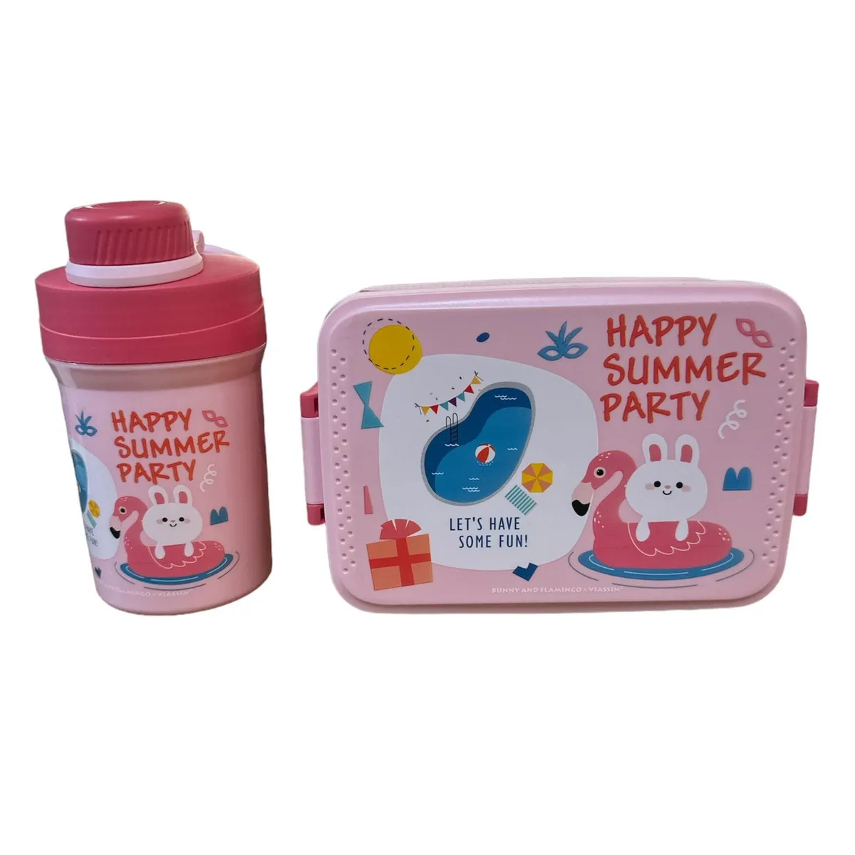 GENERICO - Tapper Fiambrera Hermetico Colacion Lonch Niños Niñas  Termo Rosado