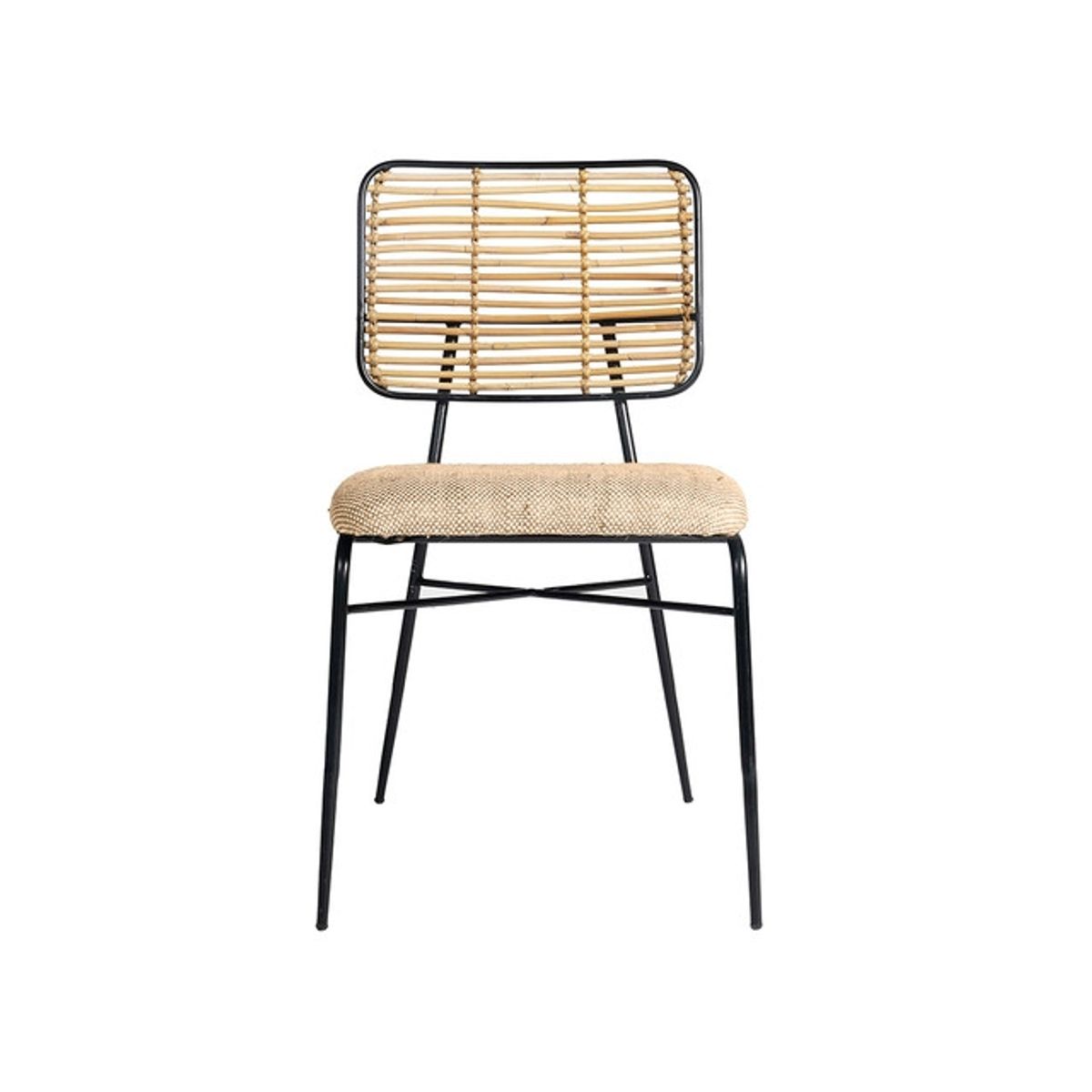 SUR DISEÑO - Silla Tapp Rattan Natural Café Crudo