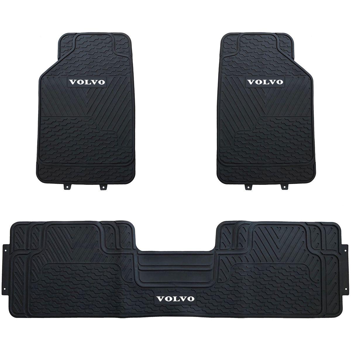 GENERICO - Pisos De Goma 3 Piezas Volvo Para Vehículos
