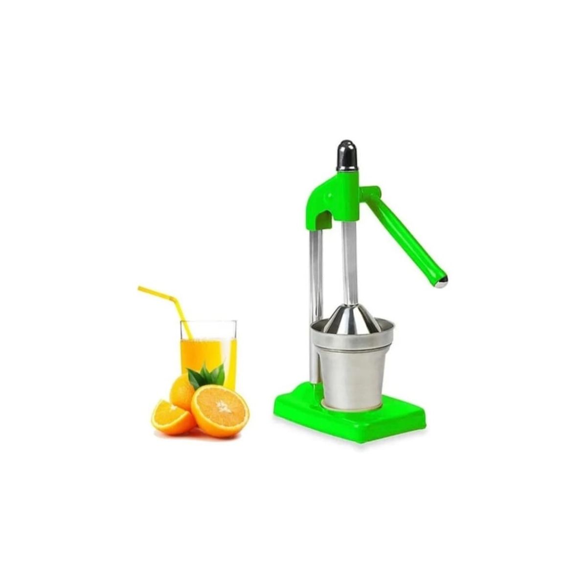 GENERICO - Exprimidor De Jugo Manual -  Acero Inoxidable