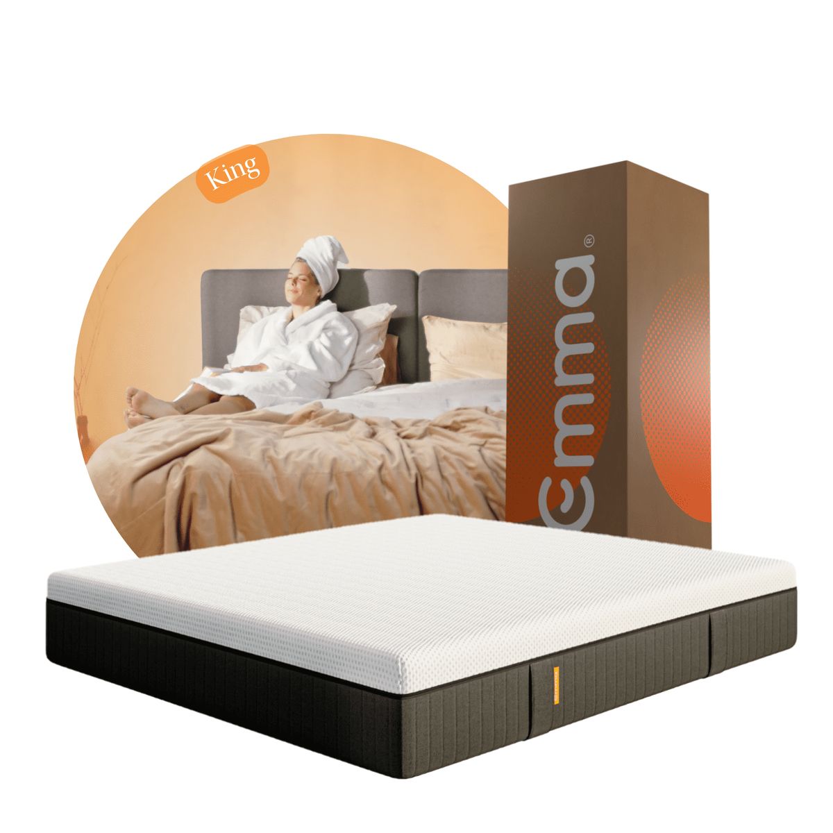 EMMA - Colchón Emma ThermoSync King 180x200 cm