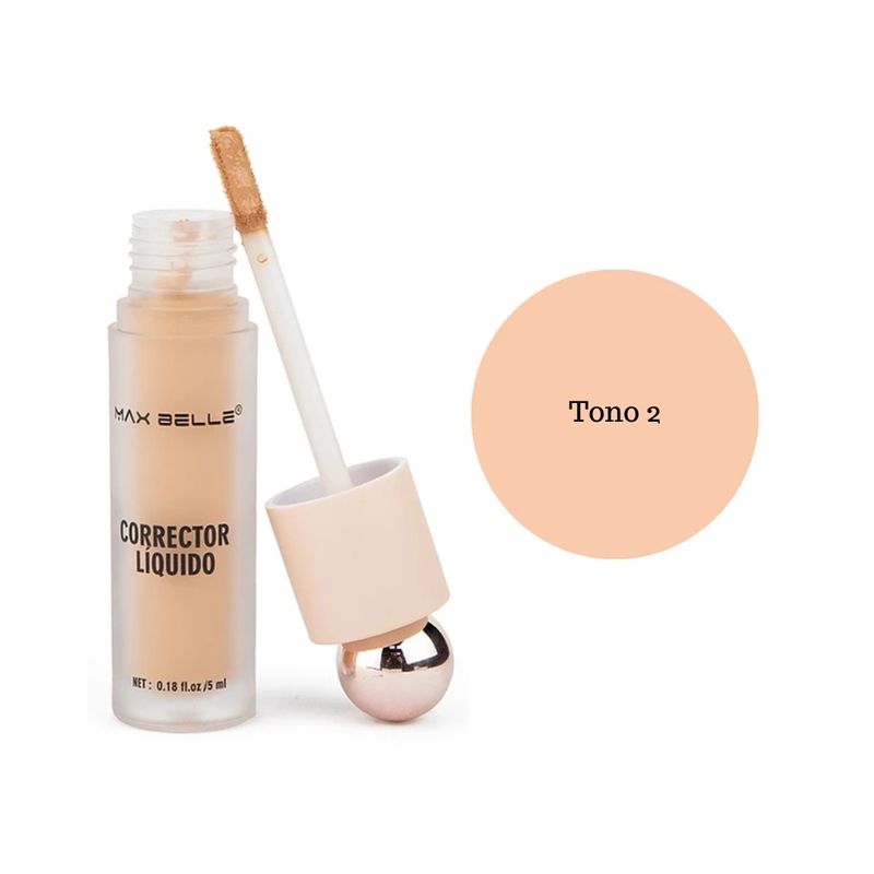MAX BELLE - Corrector Liquido Max Belle 5ml T02.