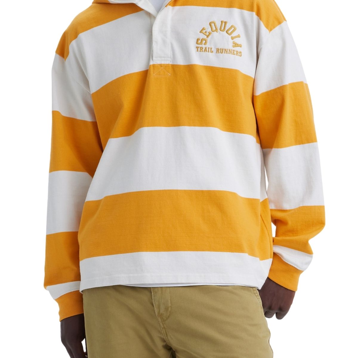LEVIS - Polerón Hombre Relaxed Fit Con Capucha Amarillo Levis