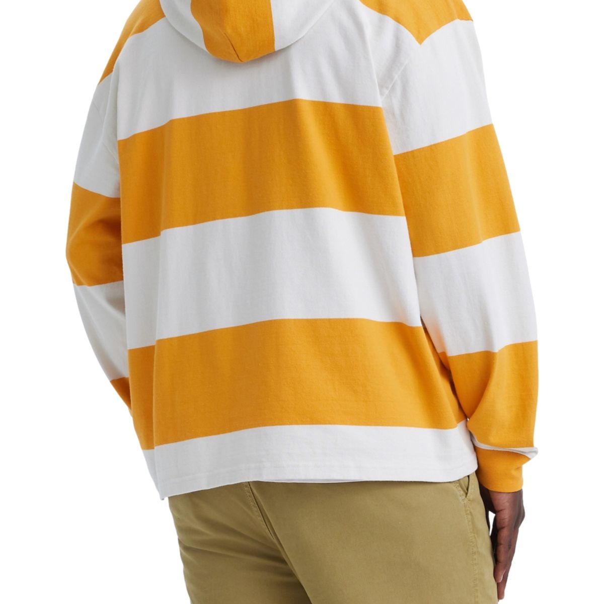 LEVIS - Polerón Hombre Relaxed Fit Con Capucha Amarillo Levis