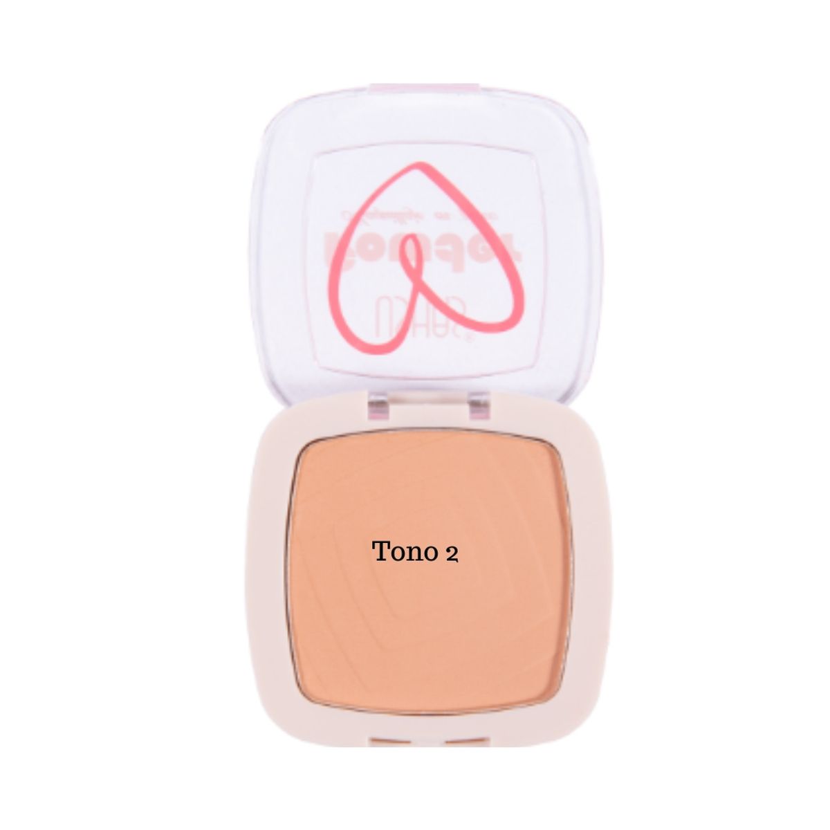 USHAS - Polvo Compacto Esponja Y Espejo Powder Matte Ushas 9g T02.