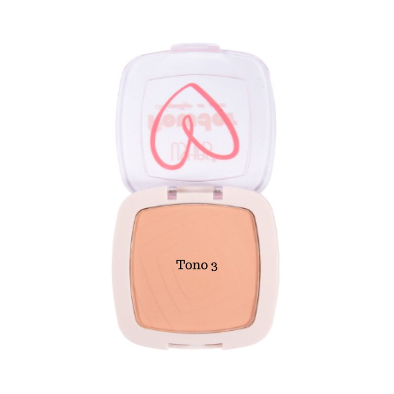 USHAS - Polvo Compacto Esponja Y Espejo Powder Matte Ushas 9g T03.