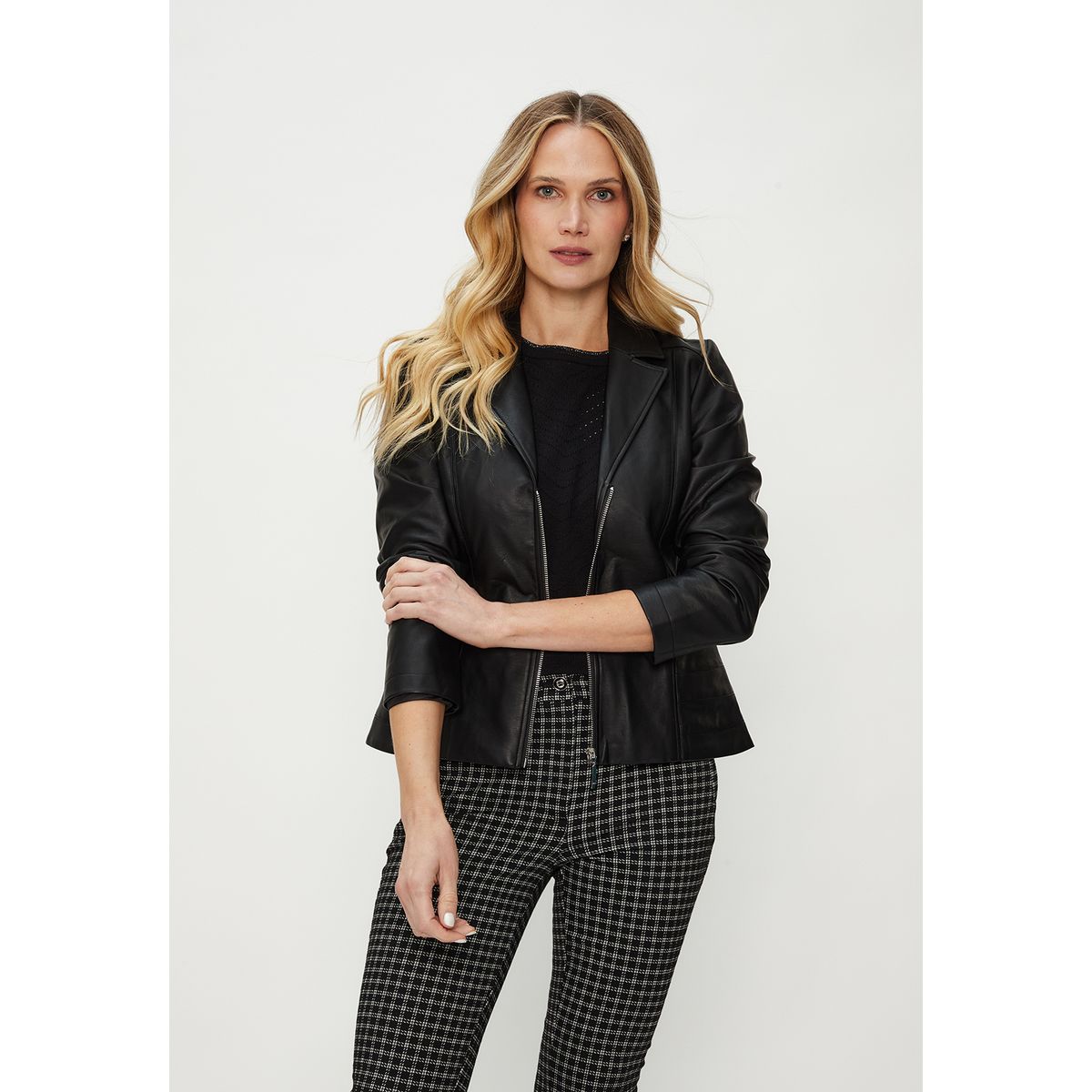 MA GRIFFE - Chaqueta Negro Mujer Magriffe