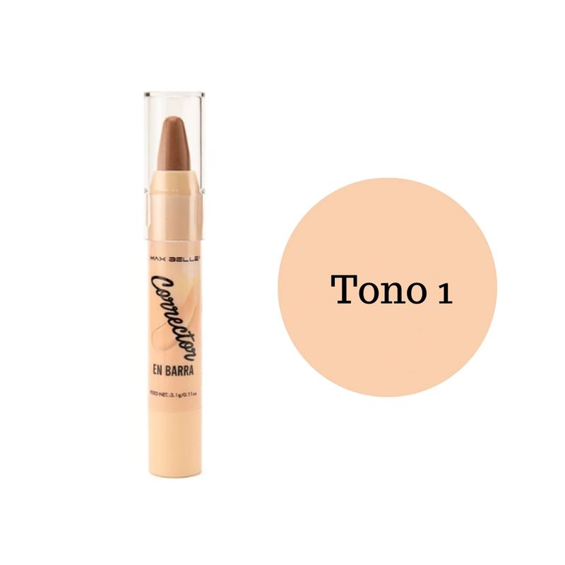MAX BELLE - Corrector en Barra Max Belle 31g T01