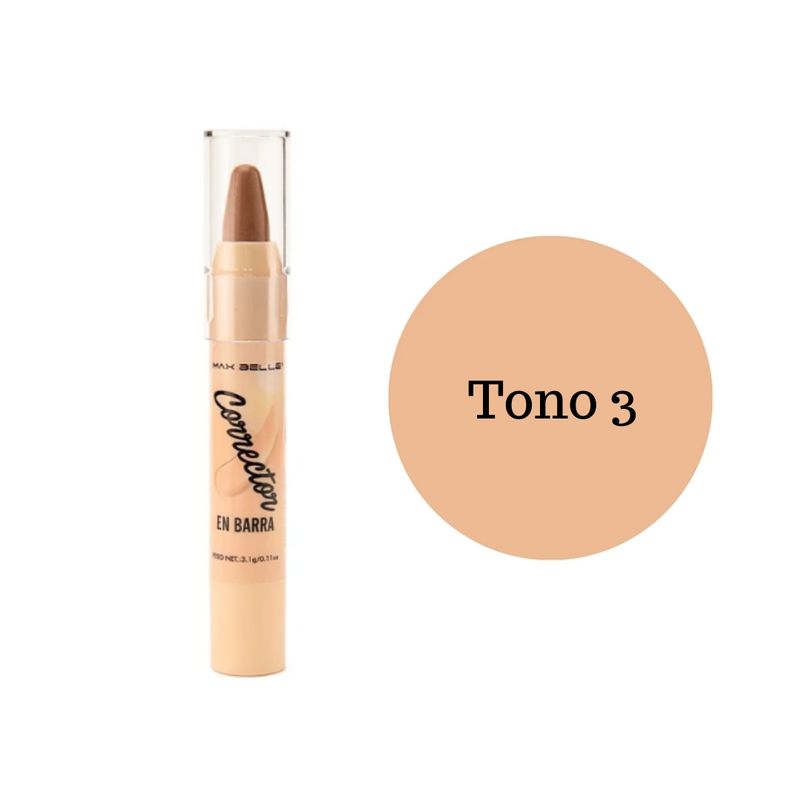 MAX BELLE - Corrector en Barra Max Belle 31g T03