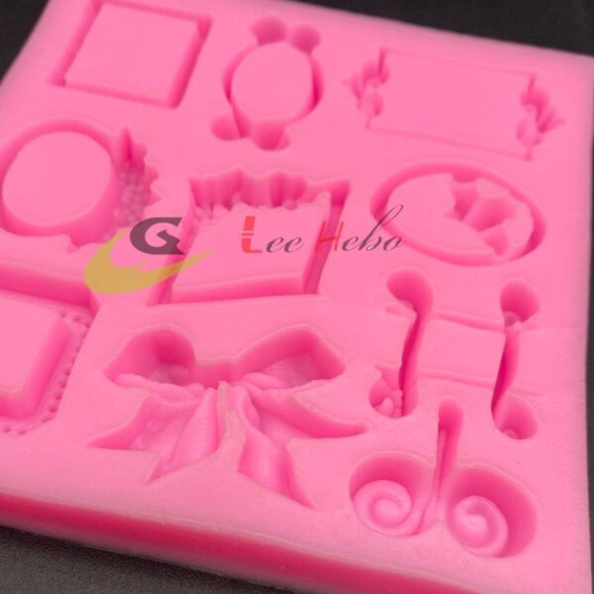 GENERICO - Molde Para Fondant Silicona Moldes Reposteria