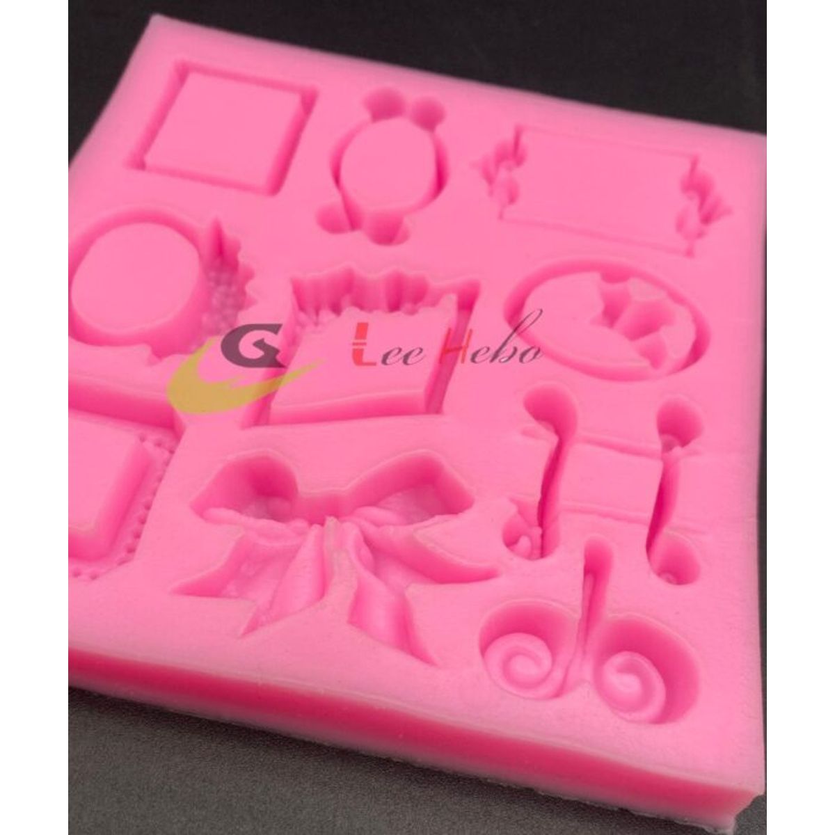 GENERICO - Molde Para Fondant Silicona Moldes Reposteria