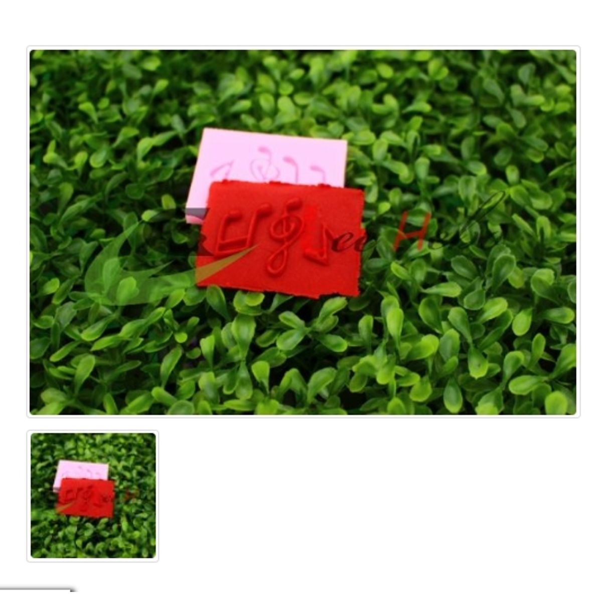 GENERICO - Molde Para Fondant Silicona Forma Notas Musicales