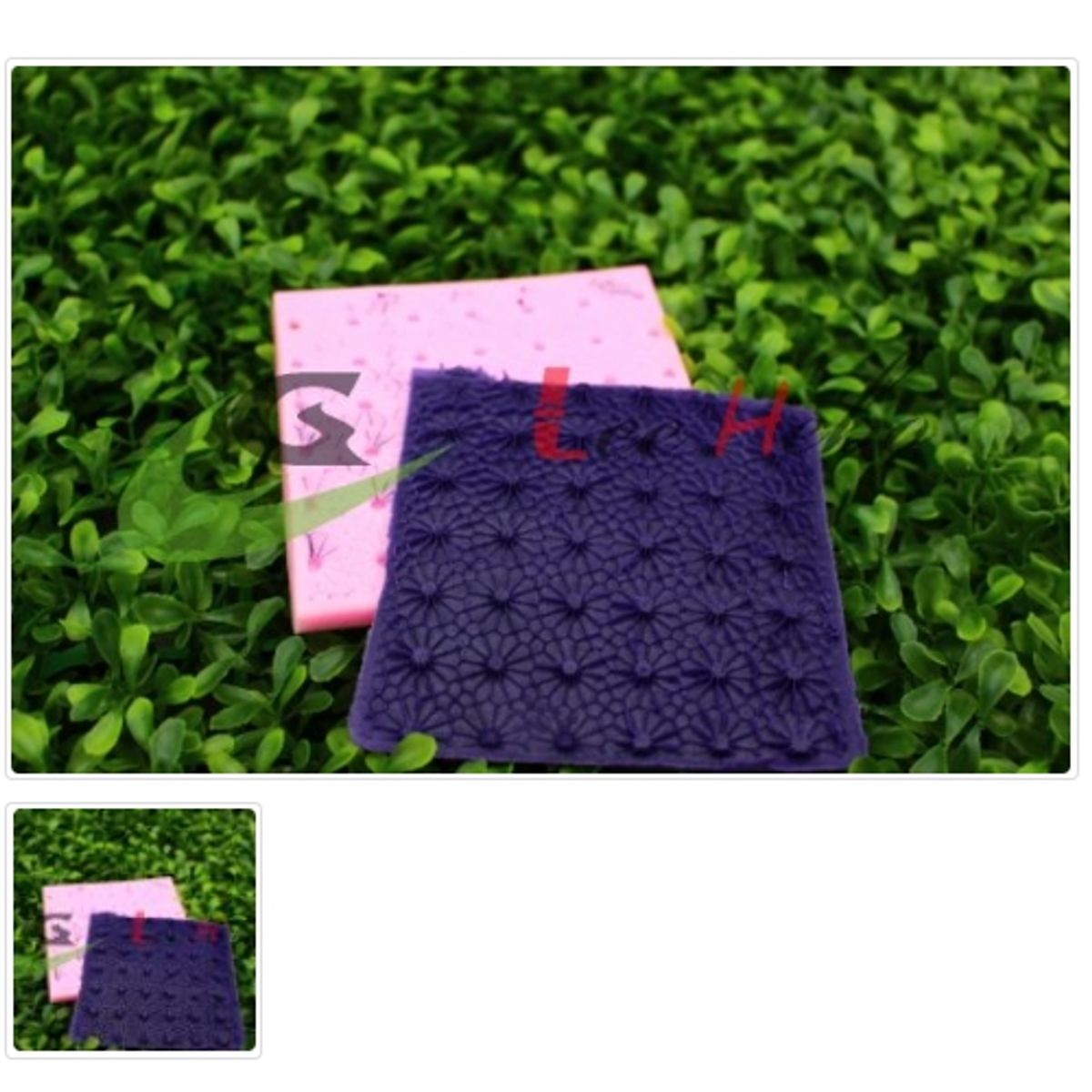 GENERICO - Molde Para Fondant Silicona Forma Margaritas