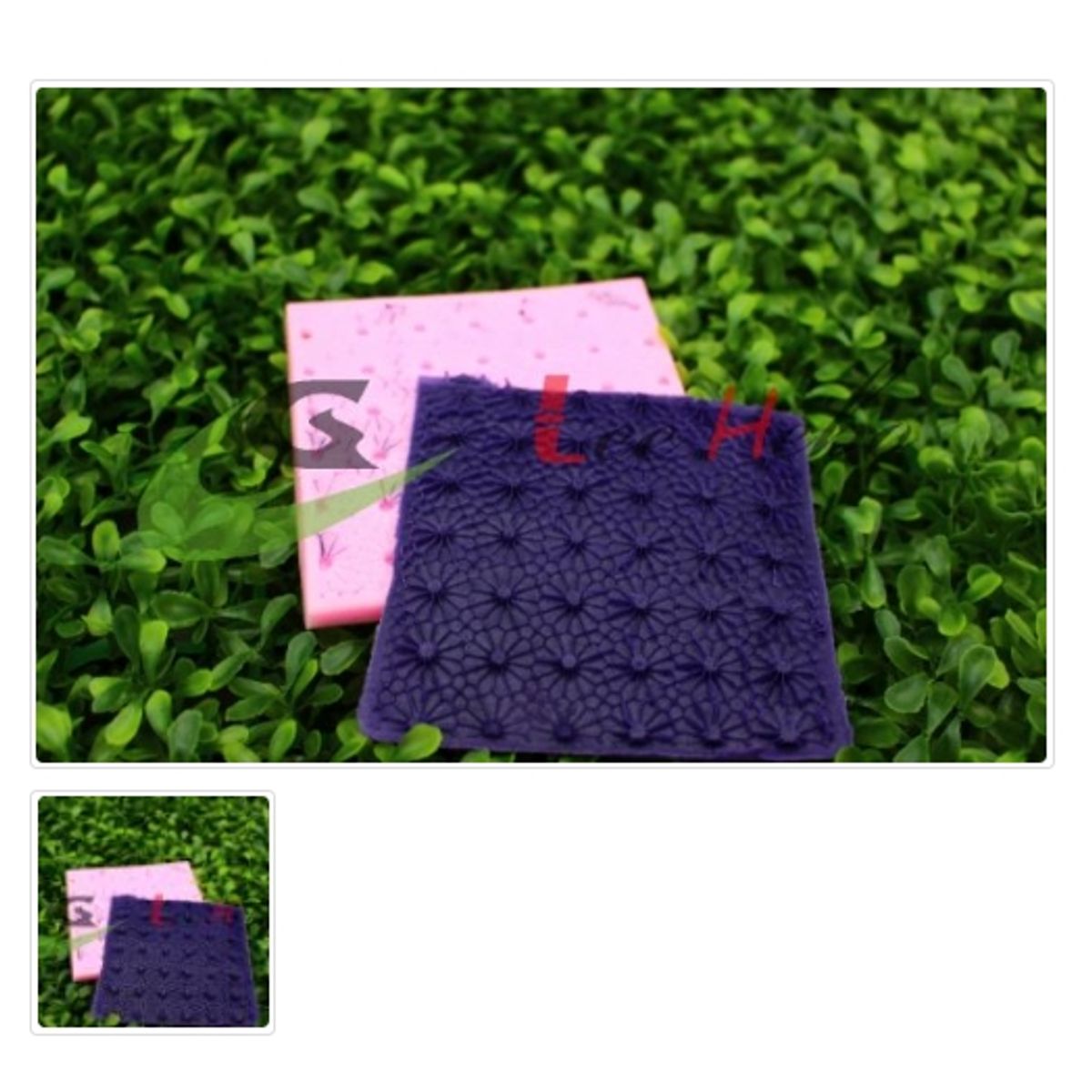 GENERICO - Molde Para Fondant Silicona Forma Margaritas