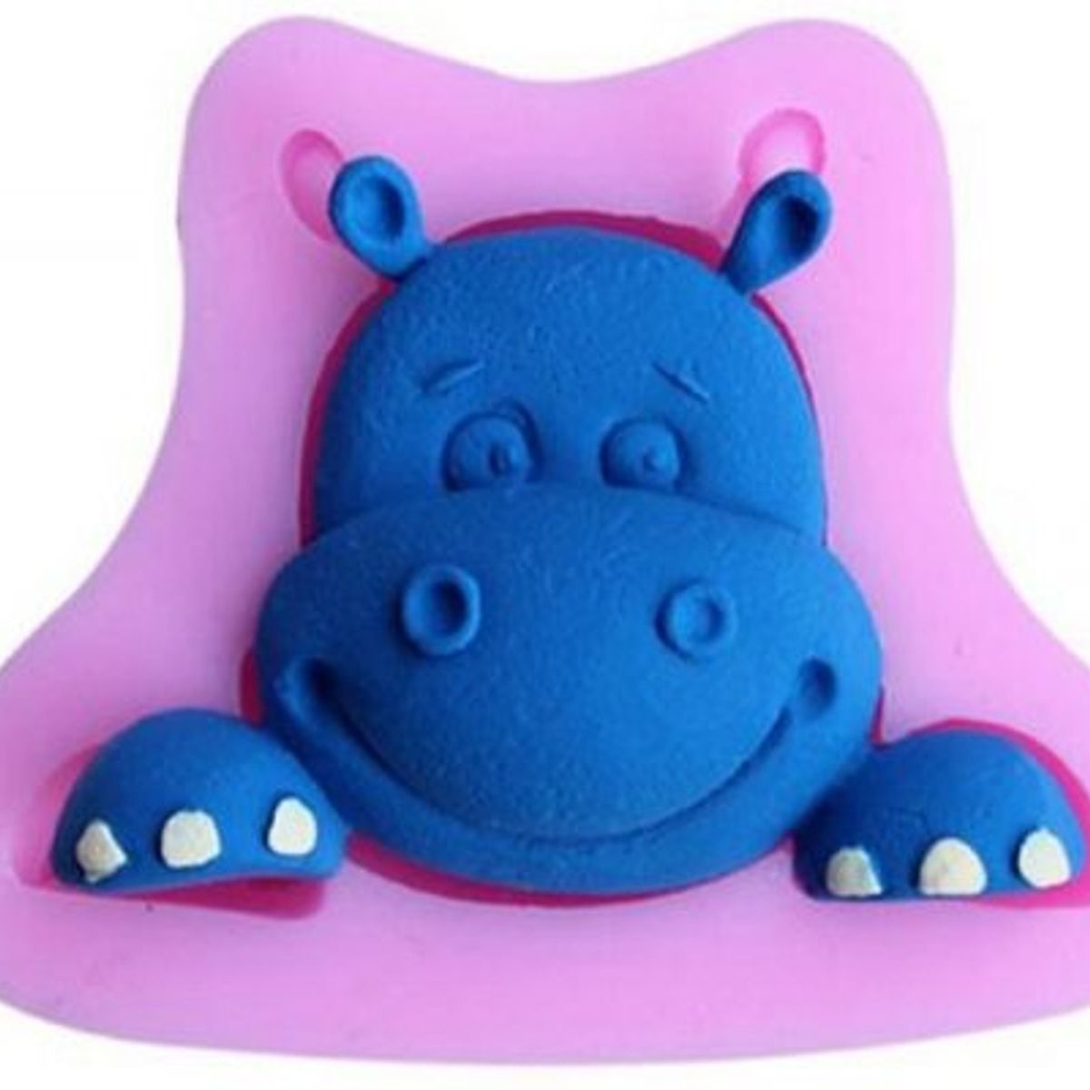 GENERICO - Molde Para Fondant Silicona Forma Hipopotamo