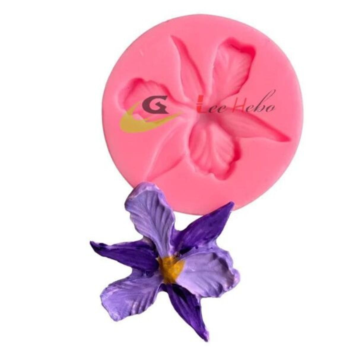 GENERICO - Molde Para Fondant Silicona Forma Orquidea_