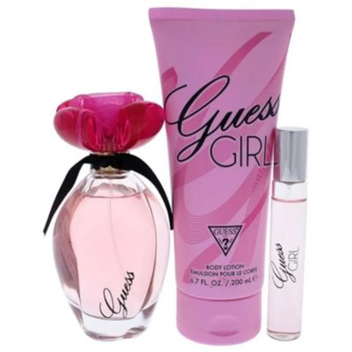 GUESS - Set Perfume Guess Girl EDT 100 ml + Crema 200 ml + Perfume 15 ml Guess