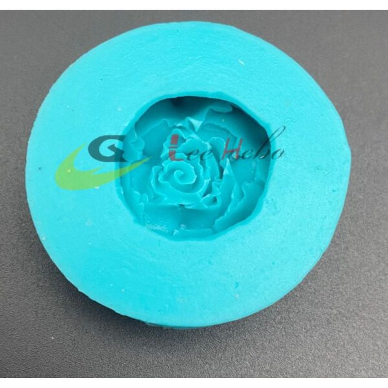 GENERICO - Molde Para Fondant Silicona Forma Rosa-Flor