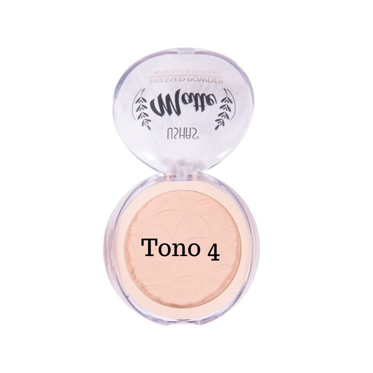 USHAS - Polvo Compacto Matte Pressed Powder Ushas T04