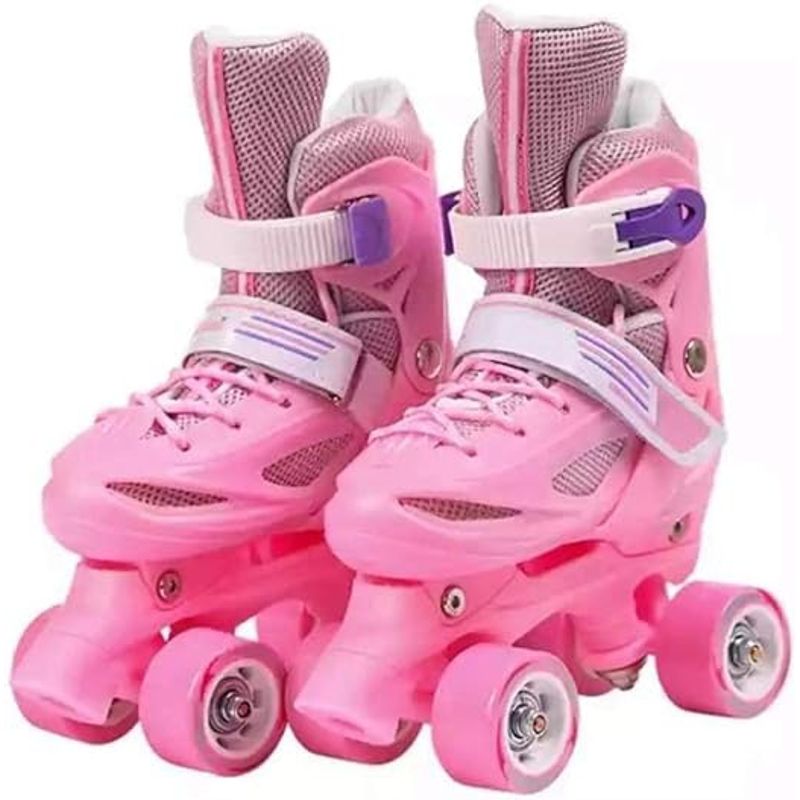 GENERICO - Patines 4 Rueda Ajustable Para Niño Y Niña Patin 35 al 38