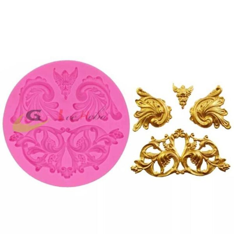 GENERICO - Molde Para Fondant Silicona Forma Vintage Reposteria