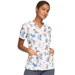 TOONIFORMS - TOP ESTAMPADO MUJER DISNEY TF738 LACD