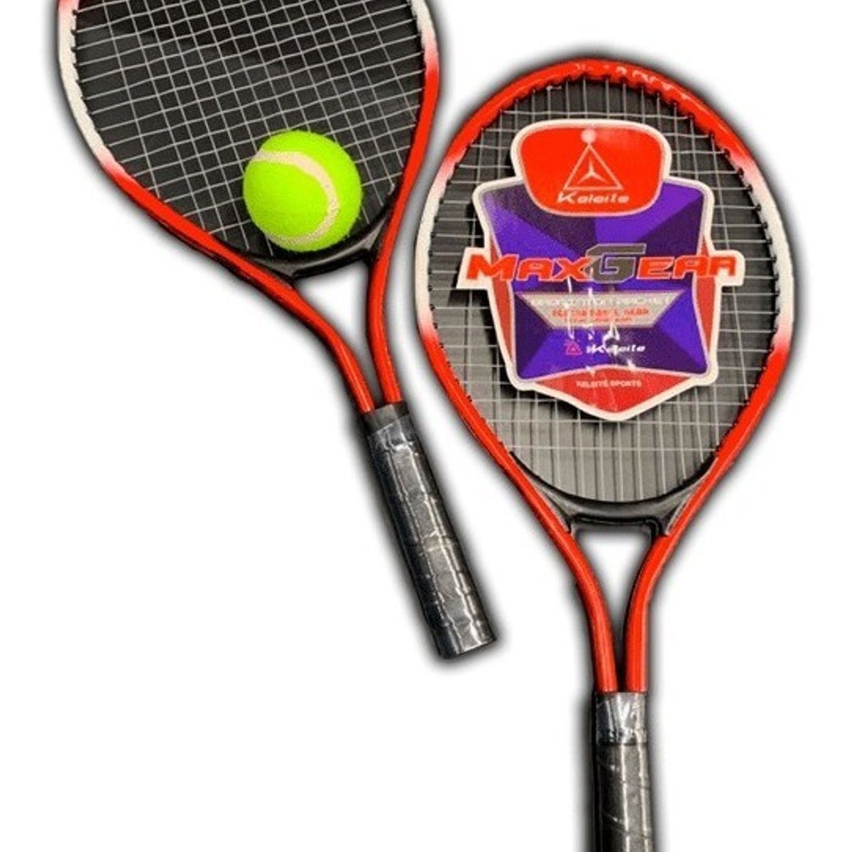GENERICO - Set 2 Raquetas De Tenis Junior + Pelota Tenis Junior