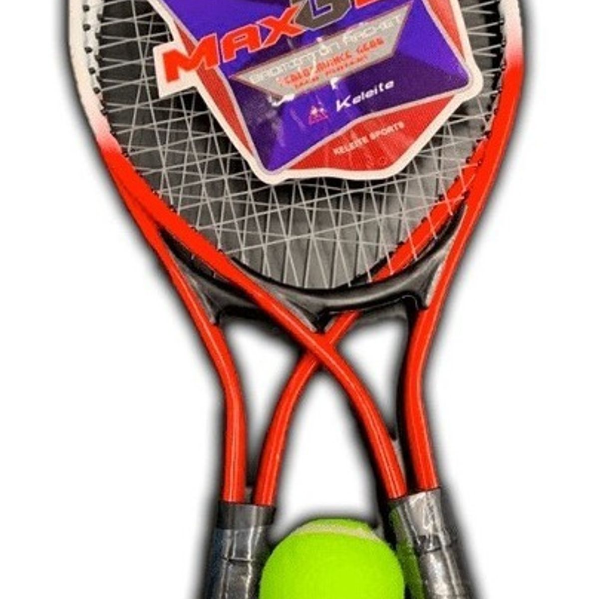 GENERICO - Set 2 Raquetas De Tenis Junior + Pelota Tenis Junior