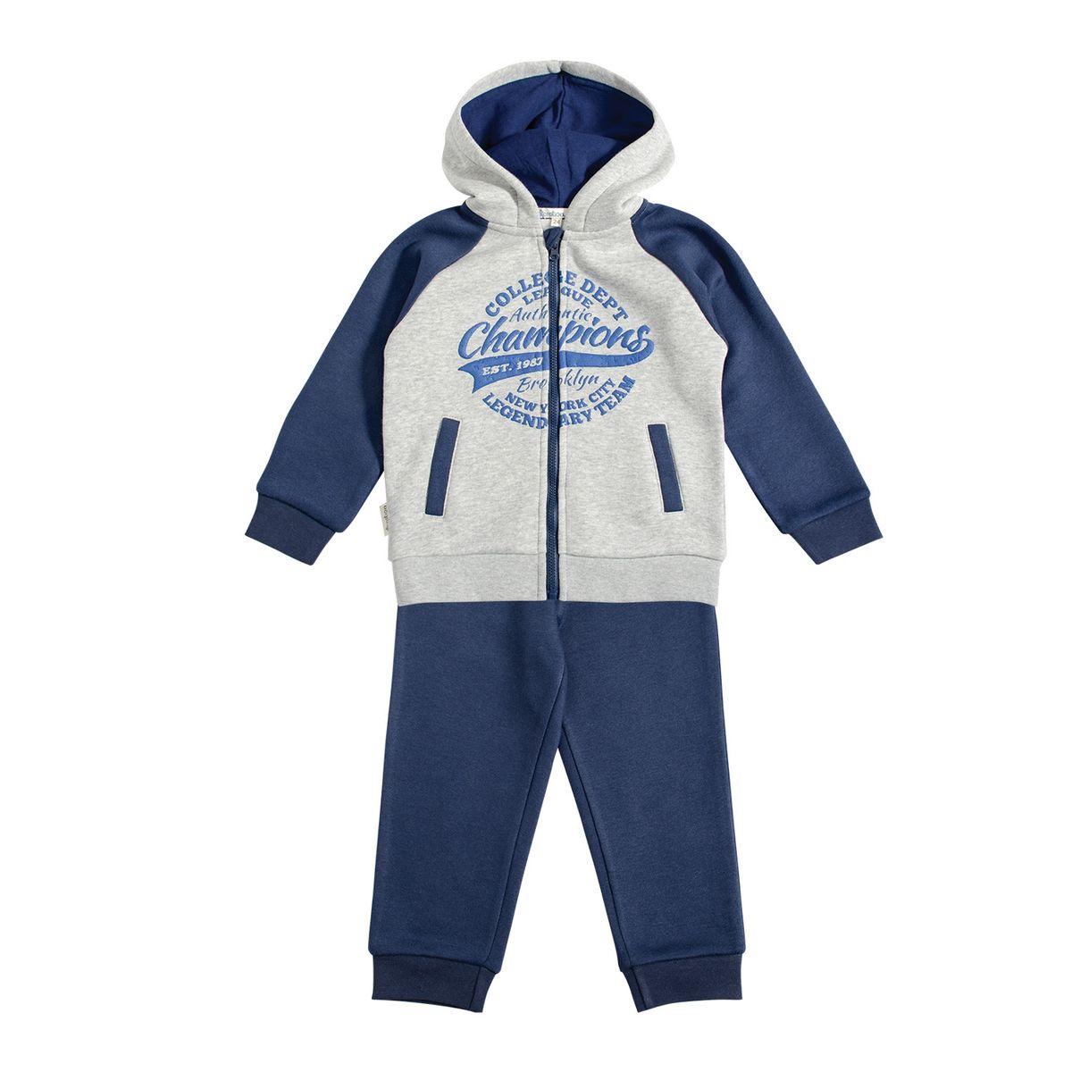 EXCEPTION - Conjunto Polerón y Pantalón de Buzo Franela Bebé Niño Exception