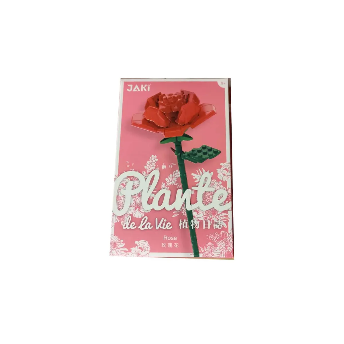 GENERICO - Bloques de construcción  para niños flores para decorar