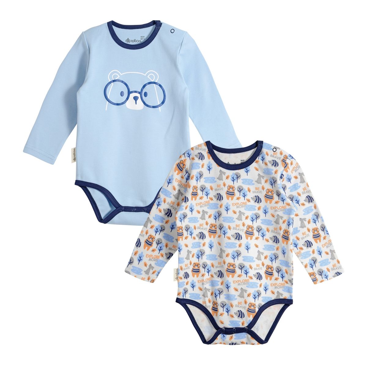 EXCEPTION - Pack 2 Body Bebé Niño Exception