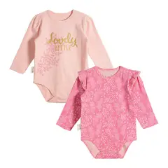 EXCEPTION - Pack 2 Body Bebé Niña