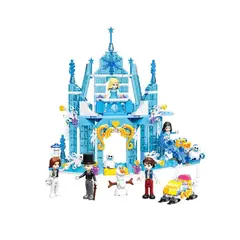 DBLUE - Castillo Princesas 358 Piezas Bloque Armable