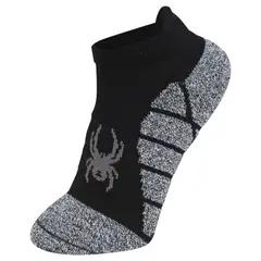 SPYDER - Calcetines 3 Pack Hombre Perform Ankle No Show Negro