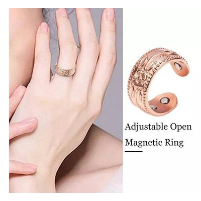 Imagen 2 del producto Anillo Cobre Iman Terapia Alivia Artritis Artrosis