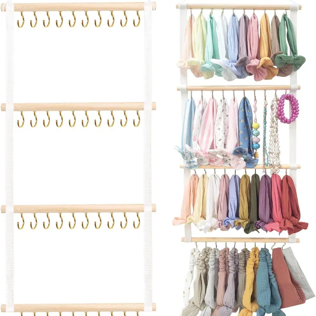 PAGANOOM - Soporte para diadema para bebés niñas