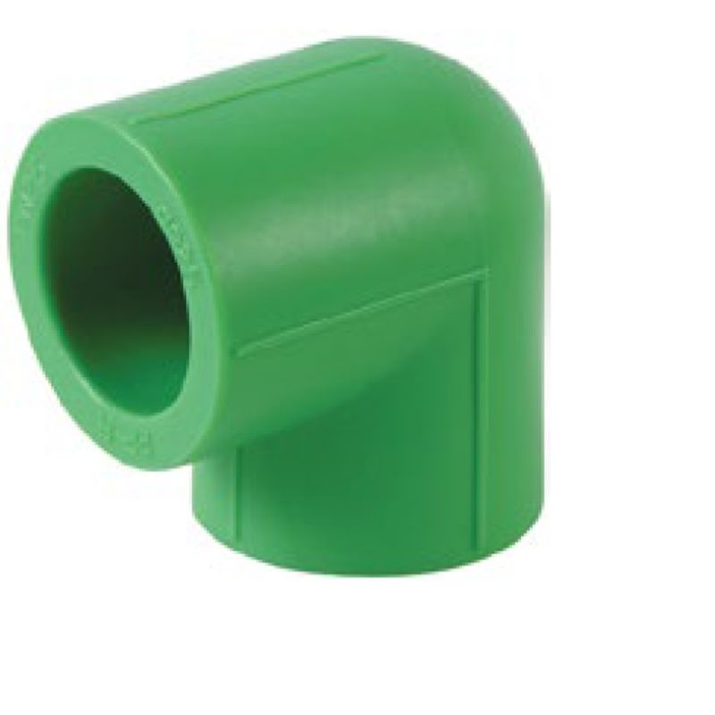 GENERICO - Pack 50 unidades Codo PPR 32 mm verde