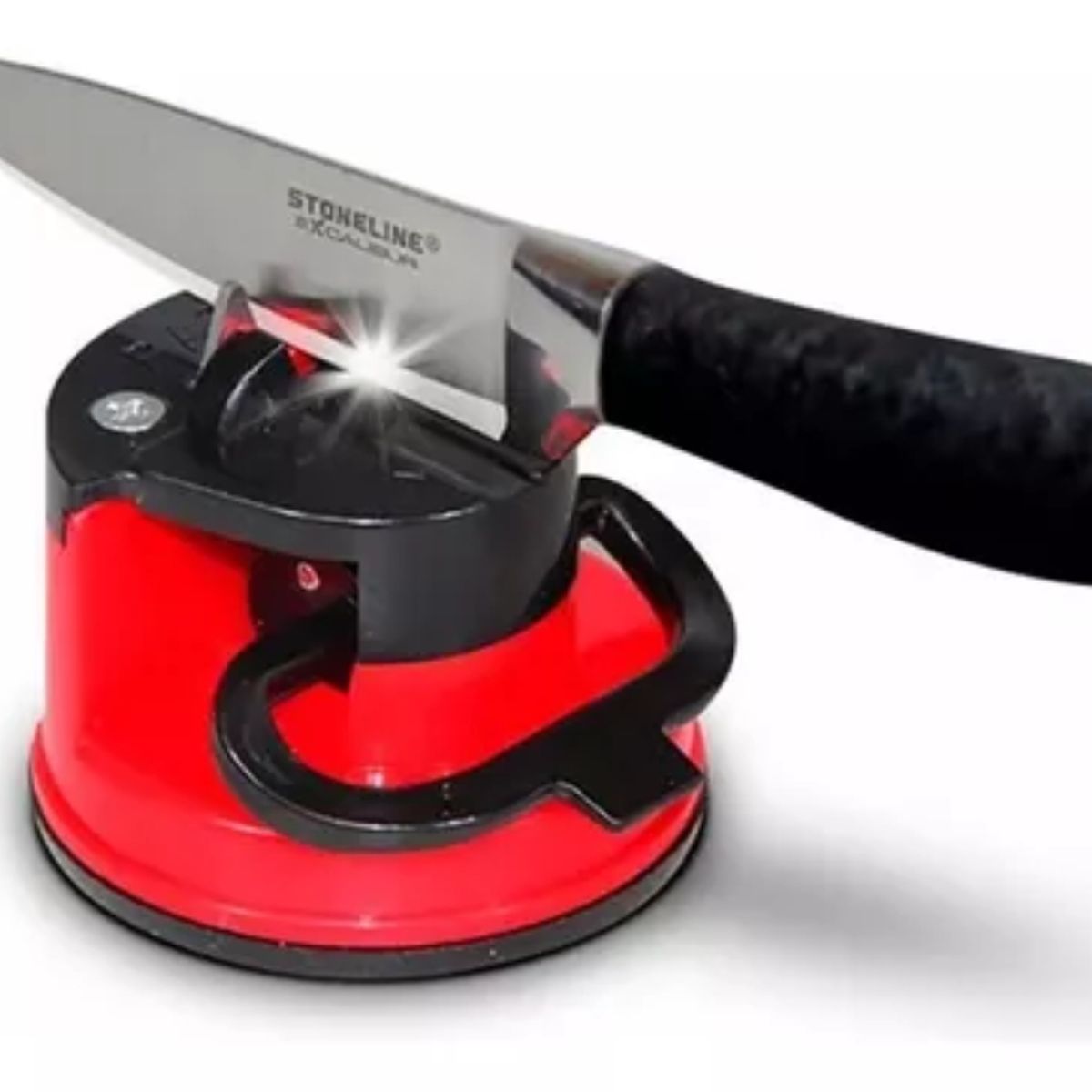 OEM - Afilador de Cuchillos Tijeras Navajas Manual con Ventosa