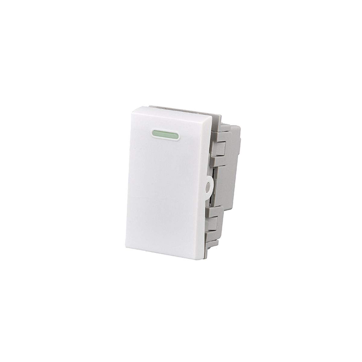GENERICO - Pack 5 Modulo Interruptor 9/12 10A 250V Blanco