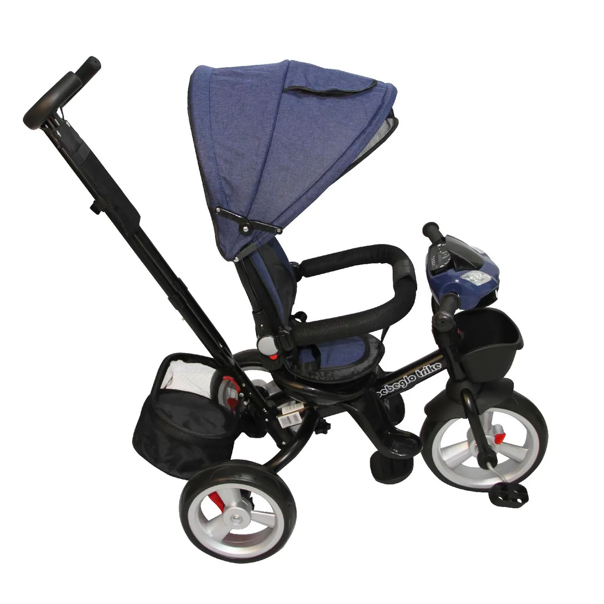 BEBEGLO - Triciclo Bluetooth Bebeglo RS-4080-1 Azul