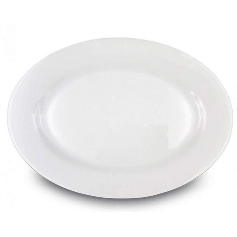 OEM - Plato ovalado de porcelana 30x22 cm wellington