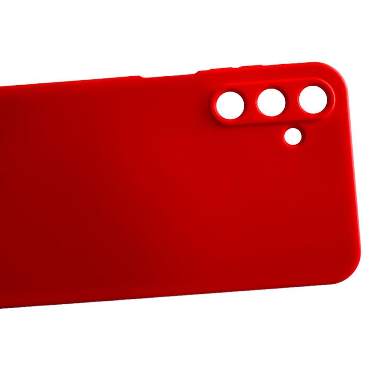 GENERICO - Carcasa Funda Para Samsung A15 Silicona Rojo