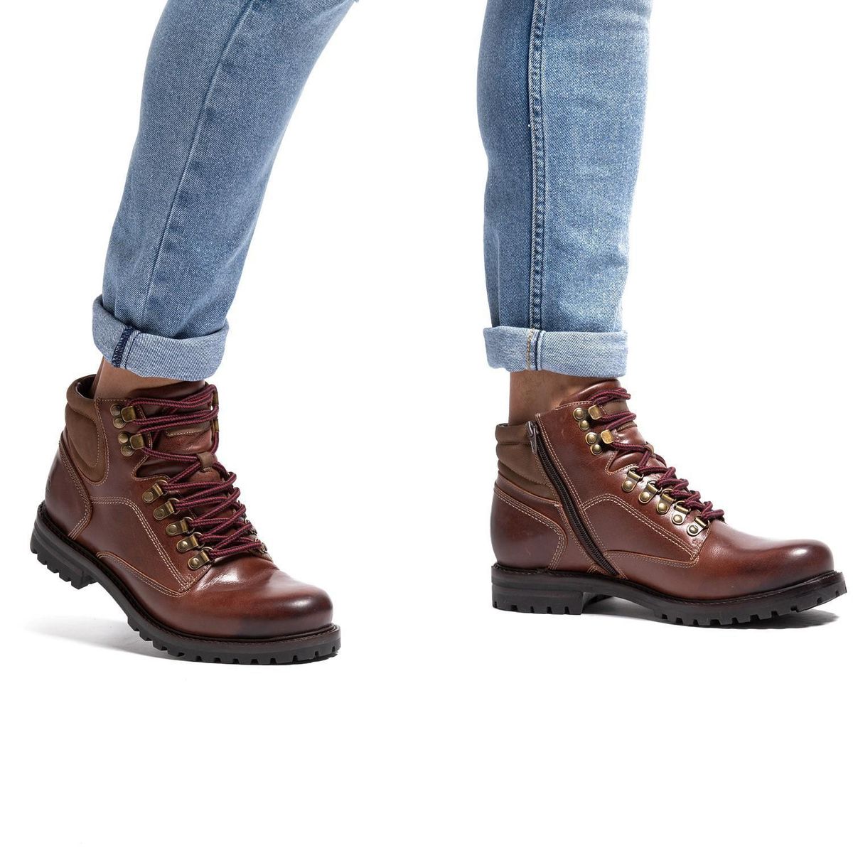 GUANTE - Botin - Estocolmo - Guante - Burdeo